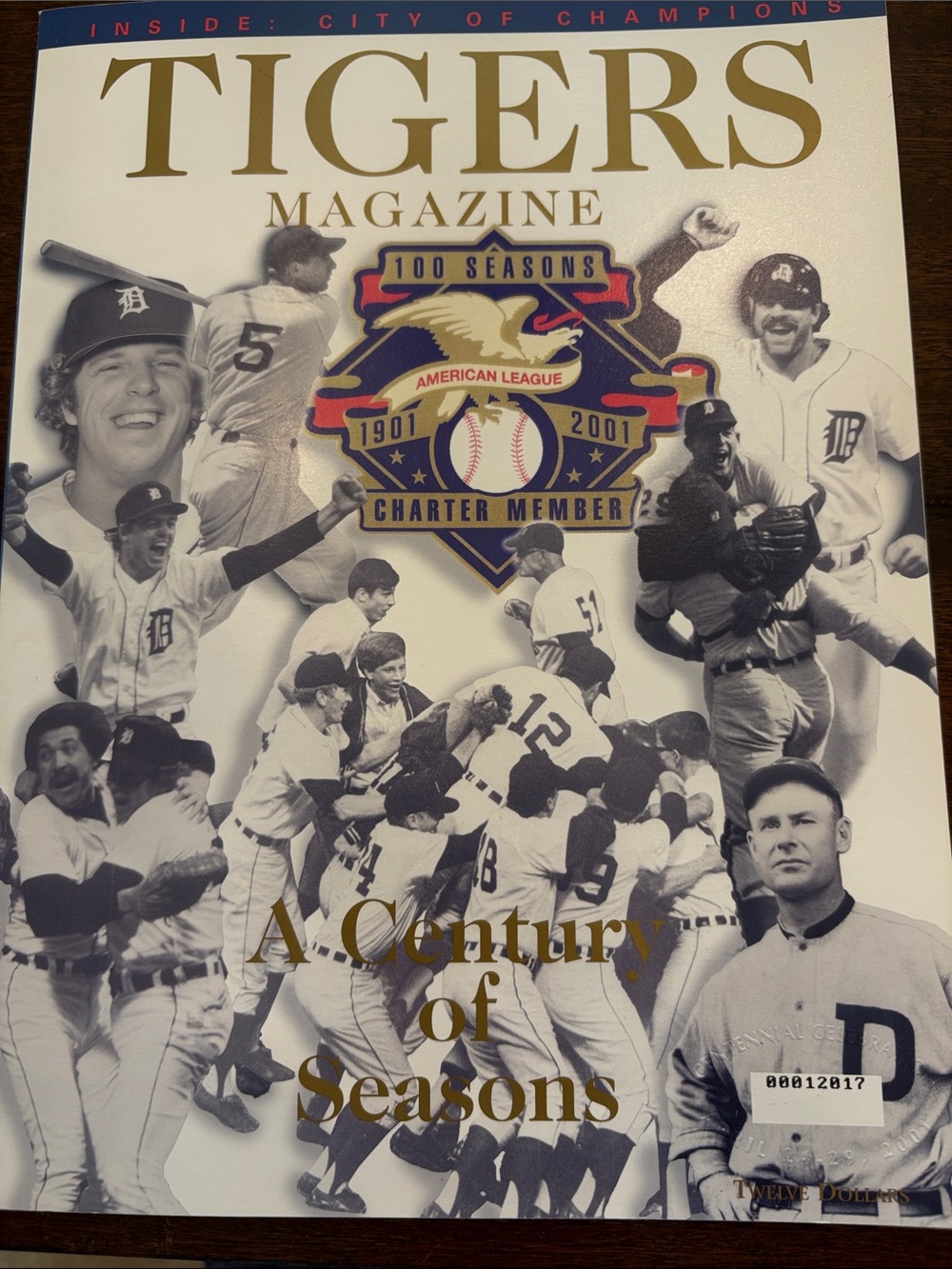 Tigers Magazine 100 Seasons 1901-2001